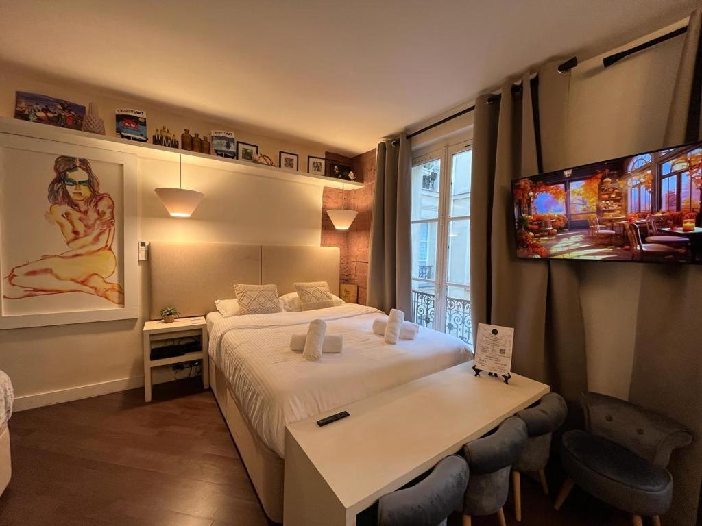 Ferienwohnung Studio Pompidou - Rue Des Temples 3 Places Paris Exterior foto